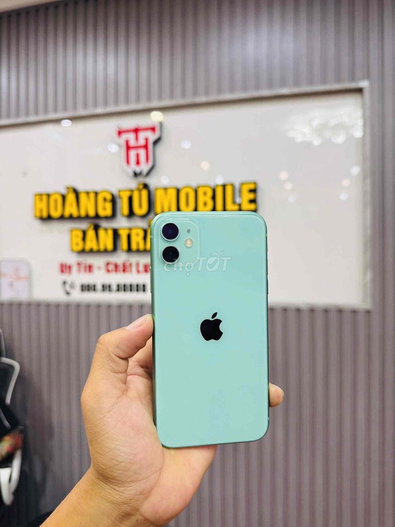 Apple iPhone 11 64GB VN Xanh. Mua bán Điện thoại tại Quận Liên Chiểu Đà Nẵng được đăng bởi Hoàng Tú Mobile hình 1