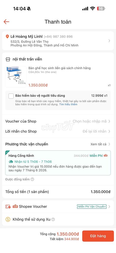 Bàn học sinh gỗ like new 90%. Mua bán Bàn ghế tại Quận Gò Vấp Tp Hồ Chí Minh được đăng bởi Anna hình 1