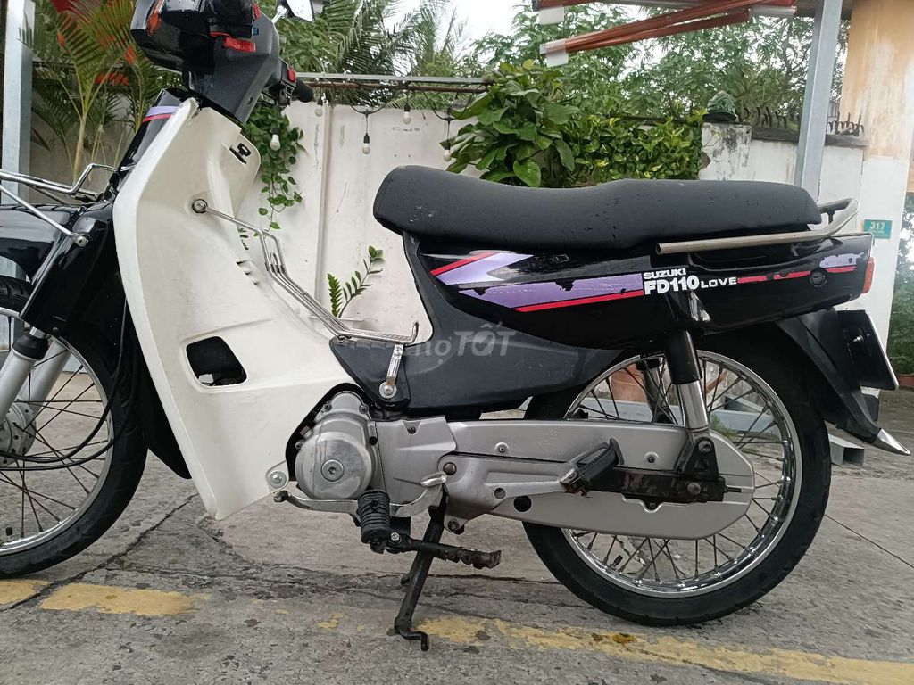 Suzuki FD 110 Love Đen trắng. Mua bán Xe máy tại Thành phố Dĩ An Bình Dương được đăng bởi a linh hình 2