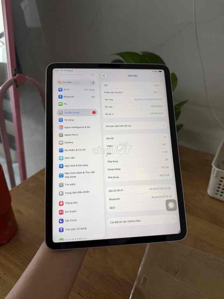 Apple iPad Pro M2 11 inch 128GB. Mua bán Máy tính bảng tại Thành phố Sóc Trăng Sóc Trăng được đăng bởi Thanh Tùng hình 1