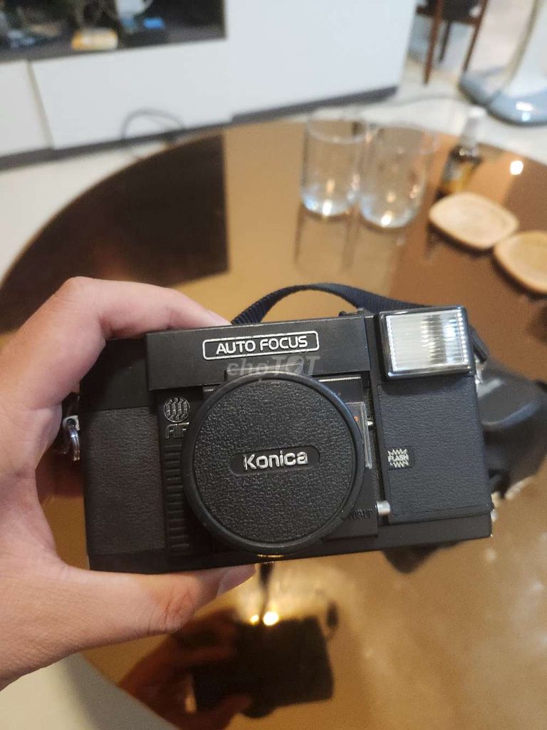 Máy ảnh film Konica c35 af lấy nét tự động full pk