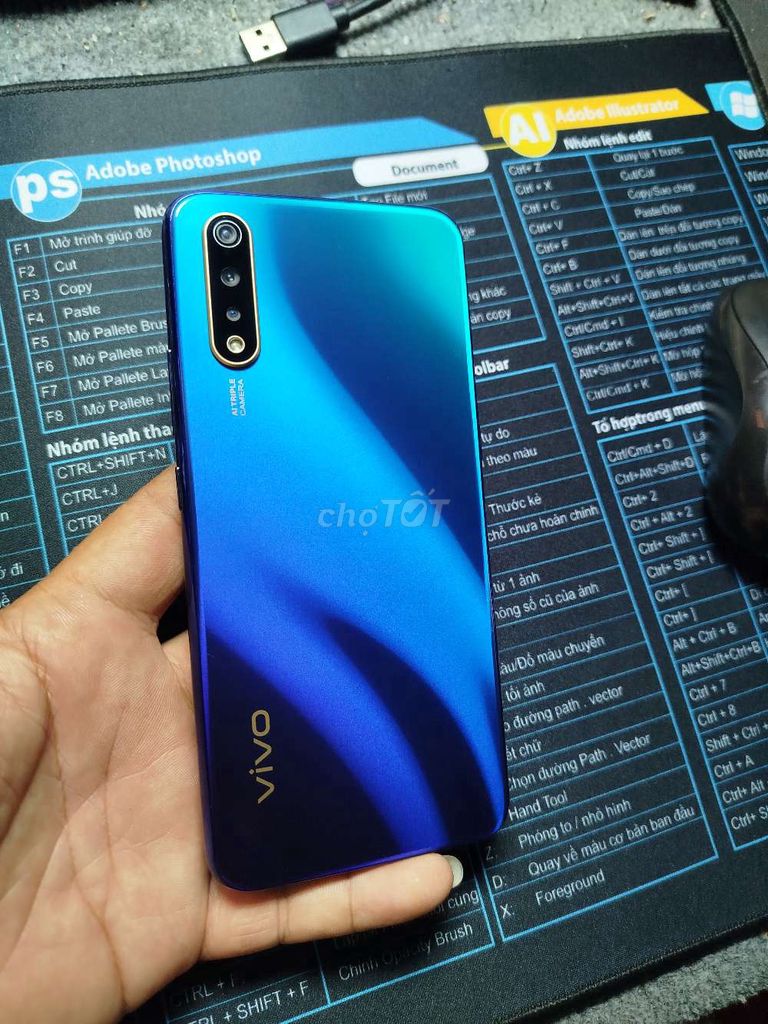 Vivo S1 128GB Xanh 6GB. Mua bán Điện thoại tại Huyện Hóc Môn Tp Hồ Chí Minh được đăng bởi Nguyễn Gia hình 1