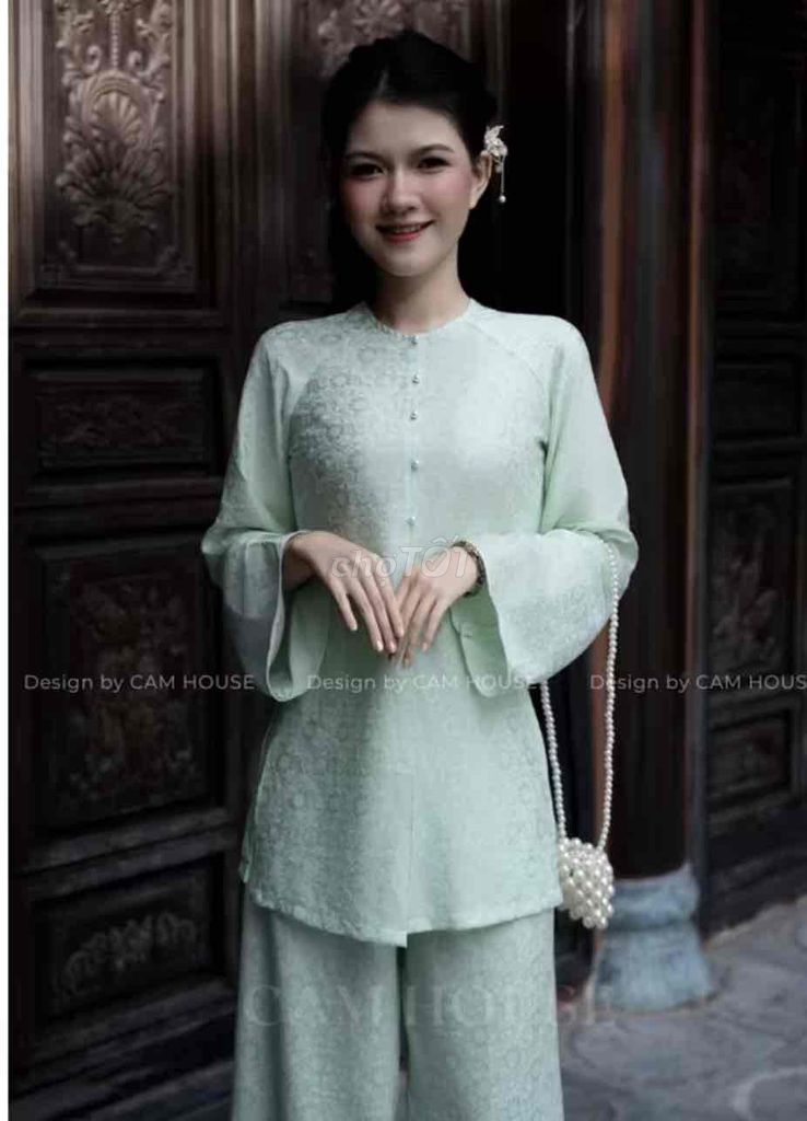 Pháp phục Cam House Nữ Vải size L. Mua bán Quần áo tại Quận Bình Thạnh Tp Hồ Chí Minh được đăng bởi Trân hình 1