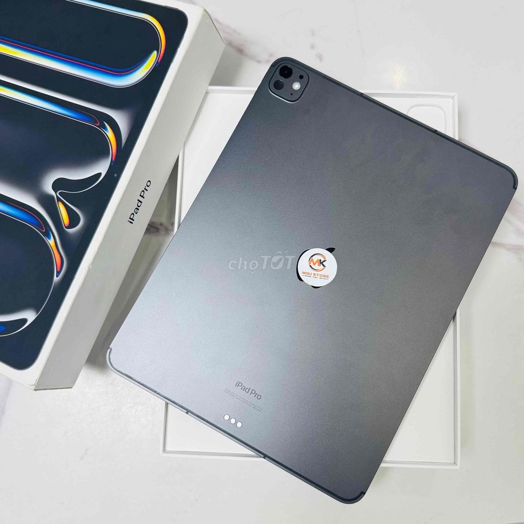 Apple iPad Pro M4 13inch 256GB 5G Đen Fullbox. Mua bán Máy tính bảng tại Quận 10 Tp Hồ Chí Minh được đăng bởi Miki Store hình 1
