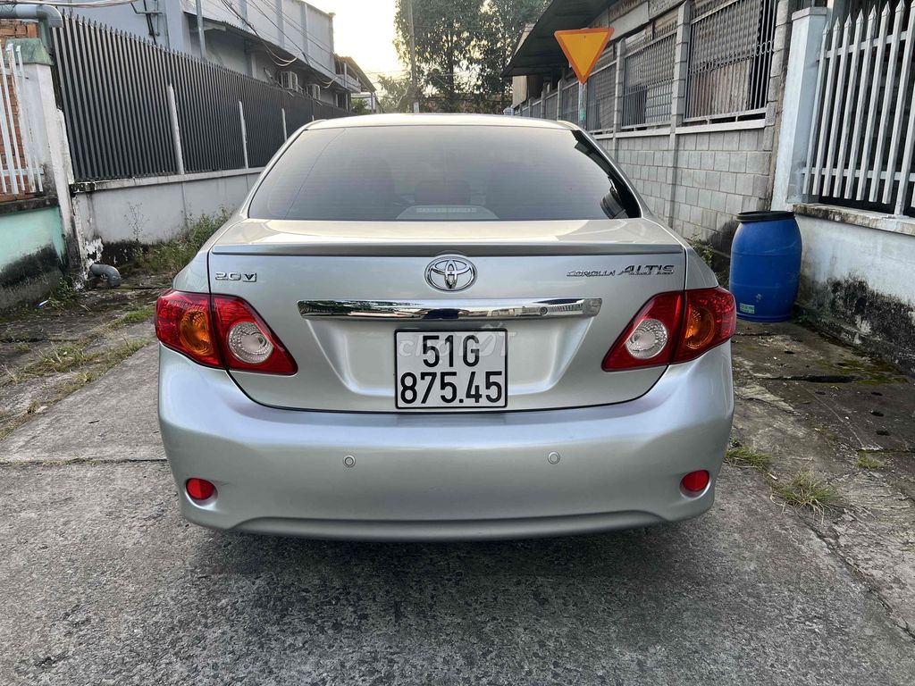 Toyota Corolla Altis 2009 bản 2.0V cao cấp. Mua bán Ô tô tại Huyện Củ Chi Tp Hồ Chí Minh được đăng bởi Tuấn Đức Củ Chi hình 6