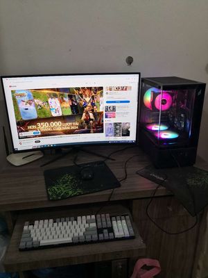 Máy tính chiến game maxsetting màn cong 27inch. Mua bán Máy tính để bàn tại Thành phố Vĩnh Yên Vĩnh Phúc được đăng bởi Gió 