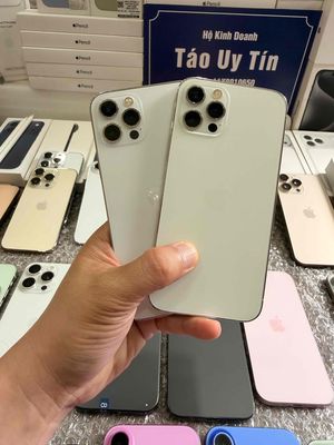 iPhone 12 Pro 512Gb trắng Pin new 100% Keng zinall