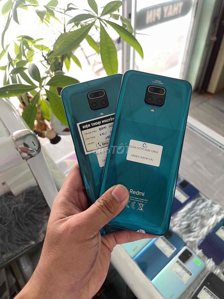 Xiaomi Redmi Note 9S 6GB/128GB Xanh lá. Mua bán Điện thoại tại Thị xã Phú Mỹ Bà Rịa - Vũng Tàu được đăng bởi Nguyễn Anh hình 1