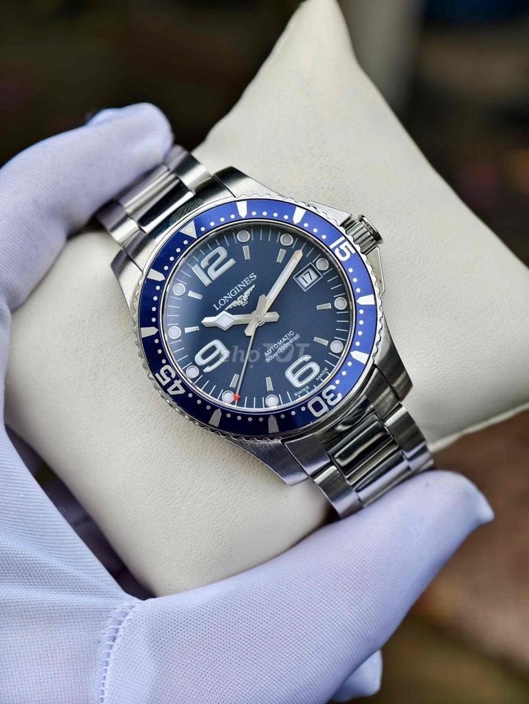 Longines Hydro Conquest L3.741.4.96.6 size 39mm. Mua bán Đồng hồ tại Quận Hoàng Mai Hà Nội được đăng bởi Anh Tuấn hình 1