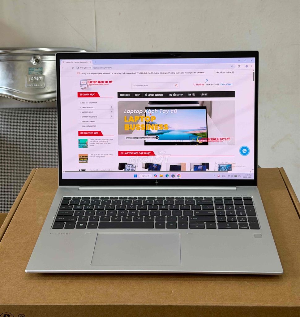 HP Elitebook 865 G10 R9 7940HS/16Gb/512SSD/2.8K. Mua bán Laptop tại Quận 10 Tp Hồ Chí Minh được đăng bởi Laptop xách tay Mỹ hình 1