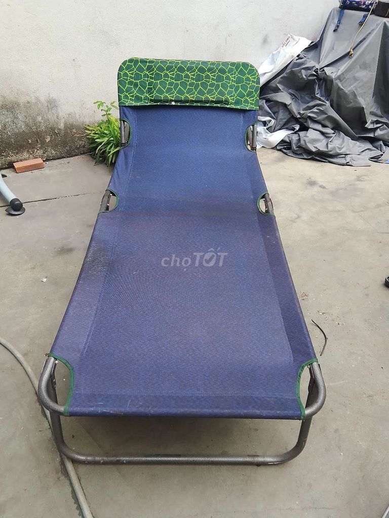 Giường xếp Vải Kim loại. Mua bán Giường, chăn ga gối nệm tại Quận 6 Tp Hồ Chí Minh được đăng bởi Ngọc Lực hình 1