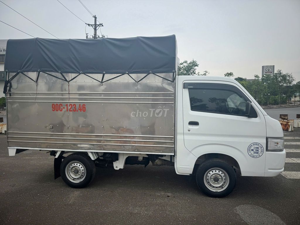 BÁN XE SUZUKI, THÙNG MUI BẠT, MÀU TRẮNG, NĂM 2022. Mua bán Xe tải, xe ben tại Thành phố Thái Bình Thái Bình được đăng bởi vũ quý tưởng hình 2