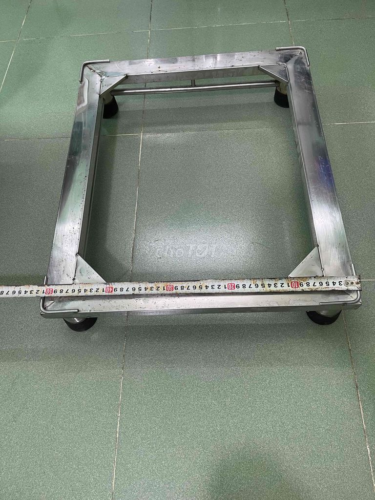 Chân đế Inox 50x60cm máy giặt tủ lạnh. Mua bán Nội thất, đồ gia dụng khác tại Quận 10 Tp Hồ Chí Minh được đăng bởi Vũ Tâm hình 1