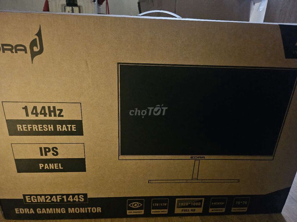 Màn hình EDRA EGM24F144S 24 inch 144Hz. Mua bán Phụ kiện (Màn hình, Chuột...) tại Huyện Thanh Trì Hà Nội được đăng bởi Thanh Hải PC new Hà Nội hình 1