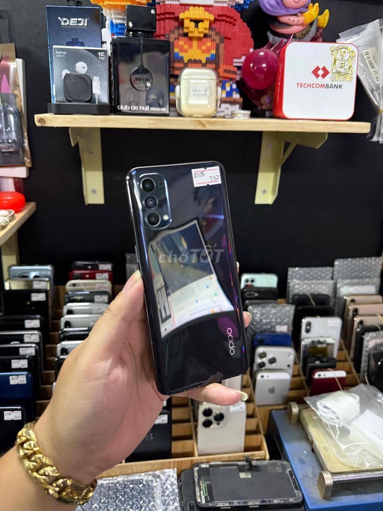 Oppo Reno 4 8GB/128GB Đen. Mua bán Điện thoại tại Quận Bình Thạnh Tp Hồ Chí Minh được đăng bởi SyTuan hình 1