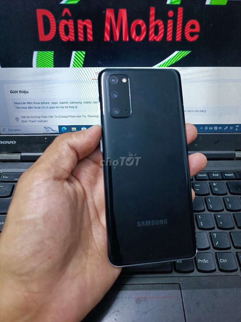 SAMSUNG S20 5G 12GB.128GB SNAP 865 MƯỢT MÀ