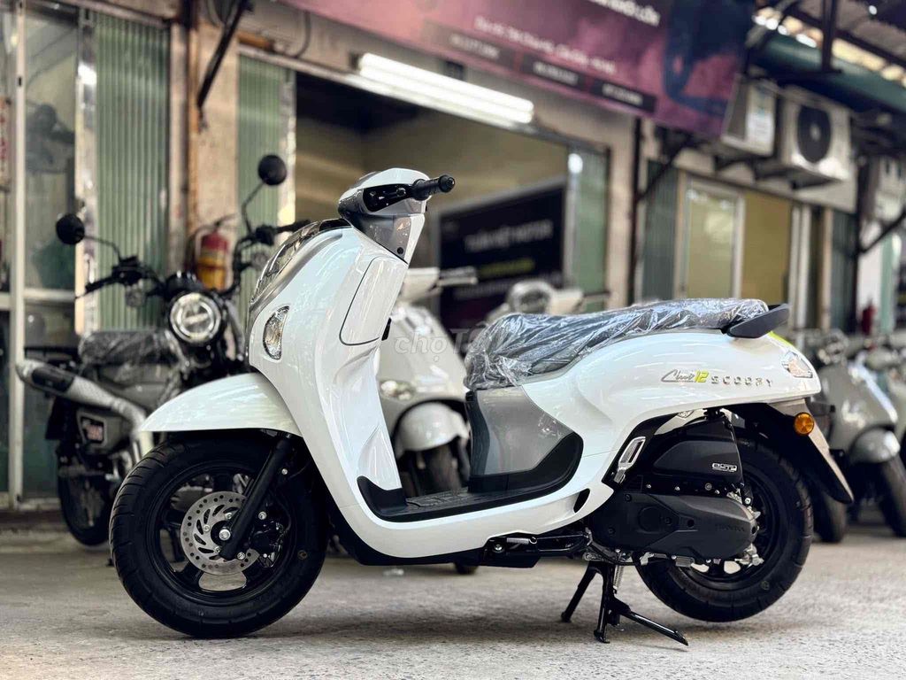 Honda Scoopy 110 2025 Trắng. Mua bán Xe máy tại Quận Cầu Giấy Hà Nội được đăng bởi Tuấn Việt Motor hình 1