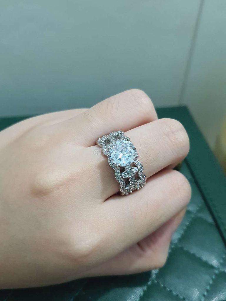 Nhẫn Nữ Cao cấp Bạc. Mua bán Phụ kiện thời trang khác tại Thành phố Tây Ninh Tây Ninh được đăng bởi phạm hồng thúy hình 1