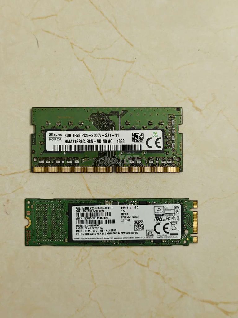 RAM SK Hynix 8GB DDR4 2666V Mới. Mua bán Linh kiện (RAM, Card...) tại Huyện Vĩnh Lộc Thanh Hóa được đăng bởi Vill hình 1