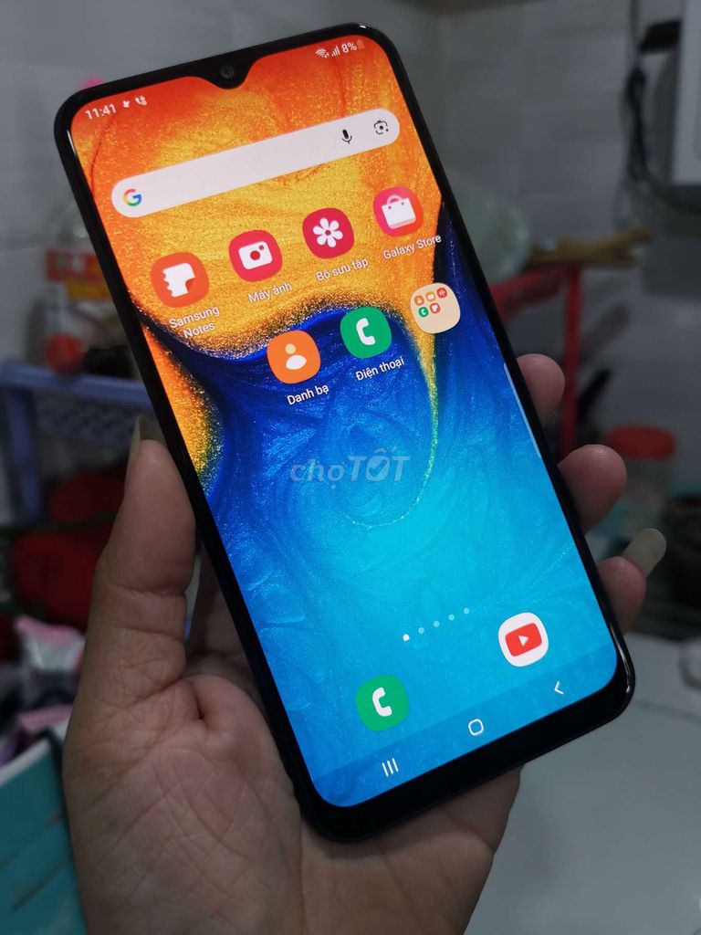 Galaxy A20 3/32GB zin, android 11, pin ngon. Mua bán Điện thoại tại Quận 12 Tp Hồ Chí Minh được đăng bởi Phước Trần hình 1