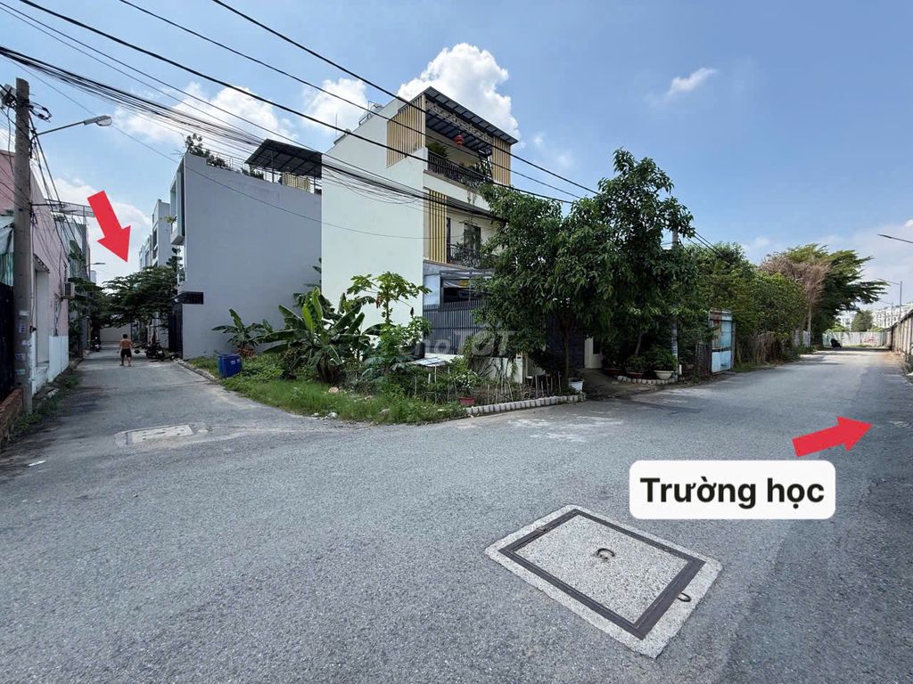 Bán 53m Đất thổ cư hẻm xe hơi 5m đường số 9 giáp KĐT Vạn Phúc Thủ Đức