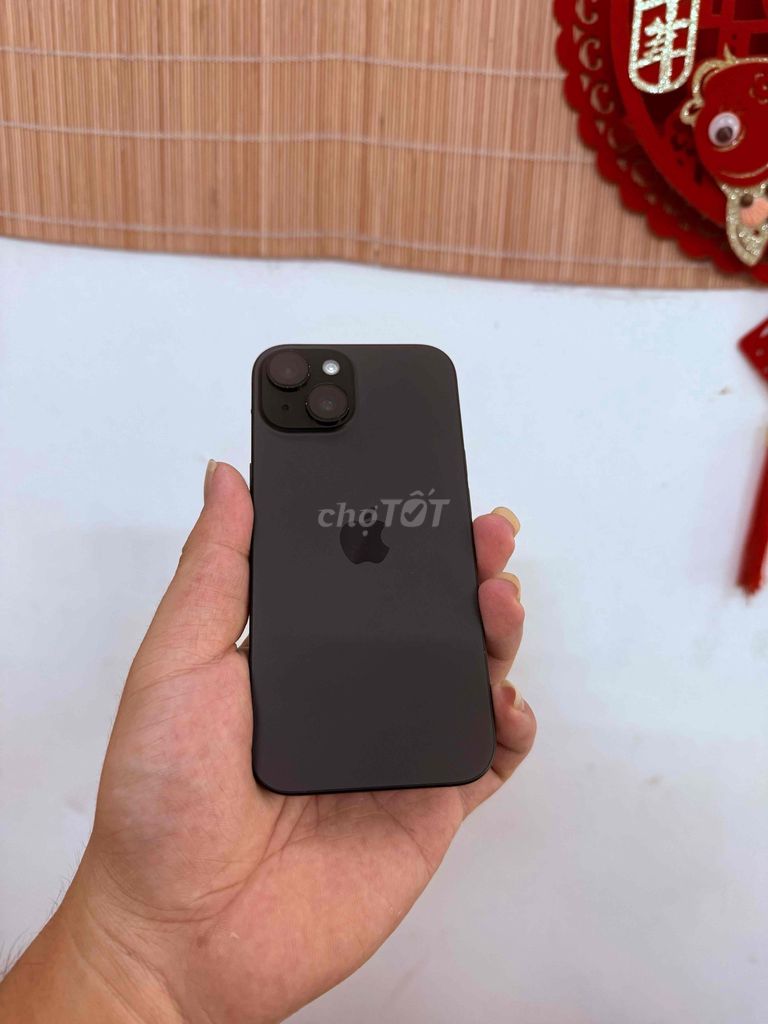 Apple iPhone 15 128GB Đen Đã sử dụng. Mua bán Điện thoại tại Quận Đống Đa Hà Nội được đăng bởi CHUNG Mobile hình 1