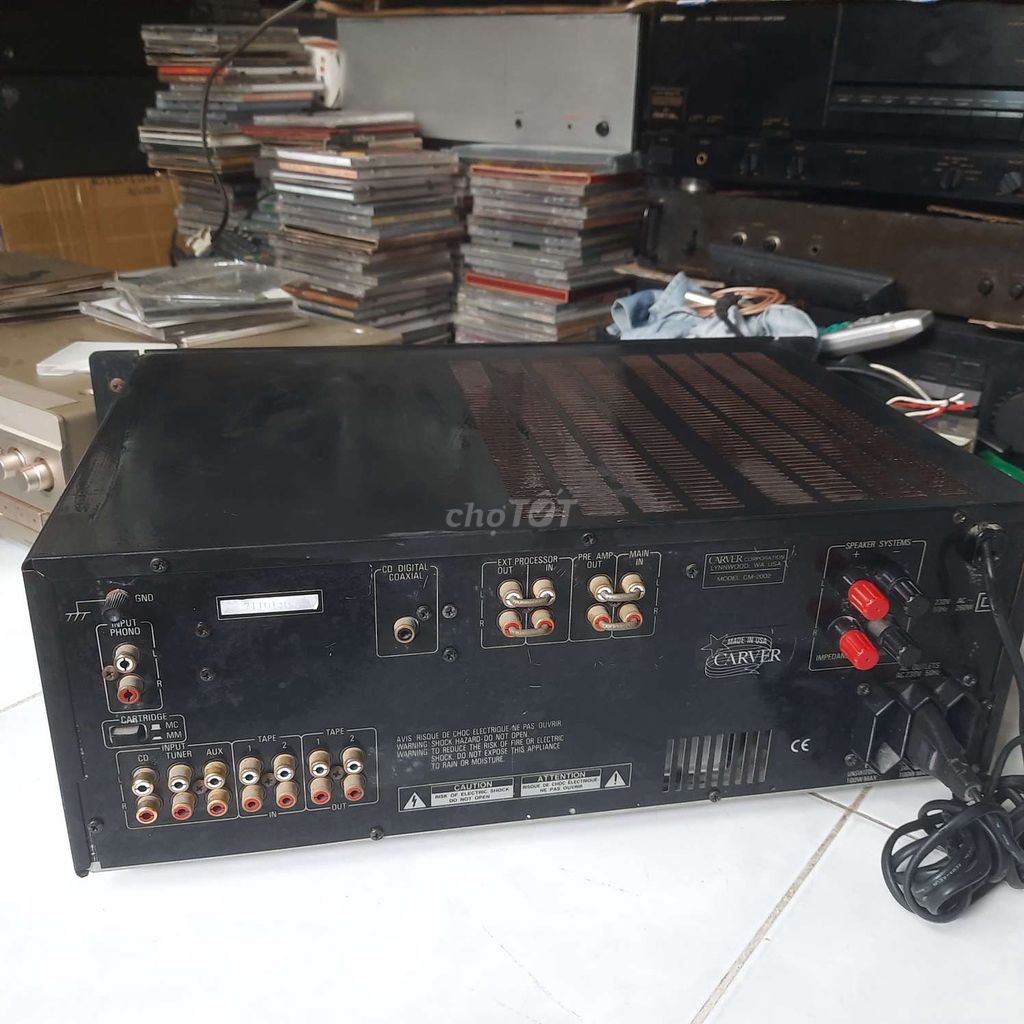 Ampli Carver 2002. Mua bán Tivi, Âm thanh tại Quận 6 Tp Hồ Chí Minh được đăng bởi Nguyen hình 1