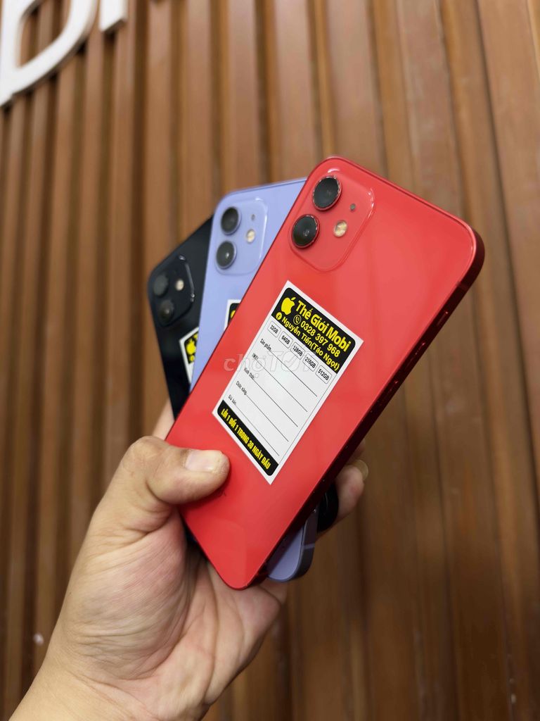 Apple iPhone 12 64GB Đỏ, Tím, Đen. Mua bán Điện thoại tại Huyện Củ Chi Tp Hồ Chí Minh được đăng bởi Nguyễn Tiến Táo Ngọt hình 1