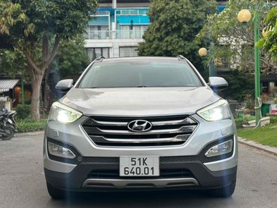 Hyundai Santafe 2015 2.2 full dầu Bạc model 2016