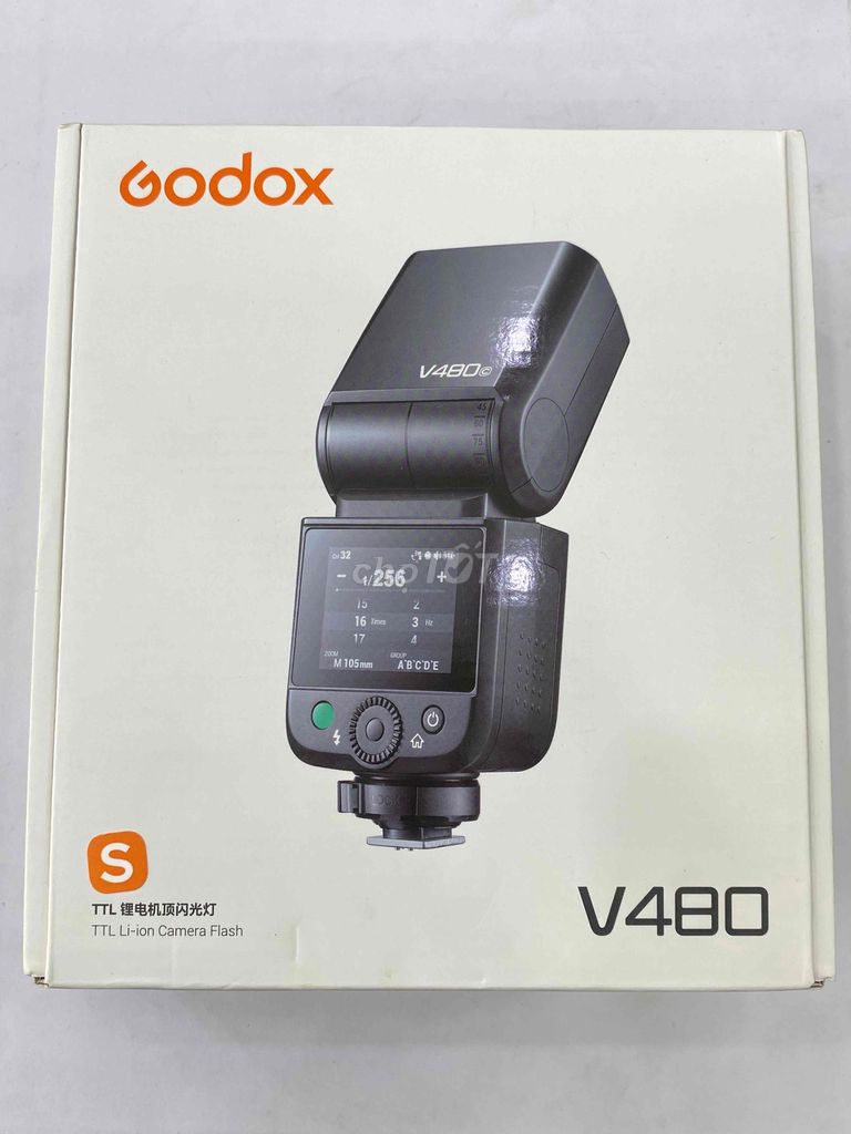Đèn flash Godox V480S Sony Đen Như mới. Mua bán Máy ảnh, Máy quay tại Quận 3 Tp Hồ Chí Minh được đăng bởi Máy ảnh cũ hình 1