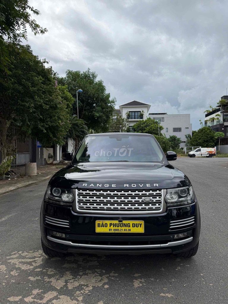 Range Rover Autobiography 2015 Черный Бензин