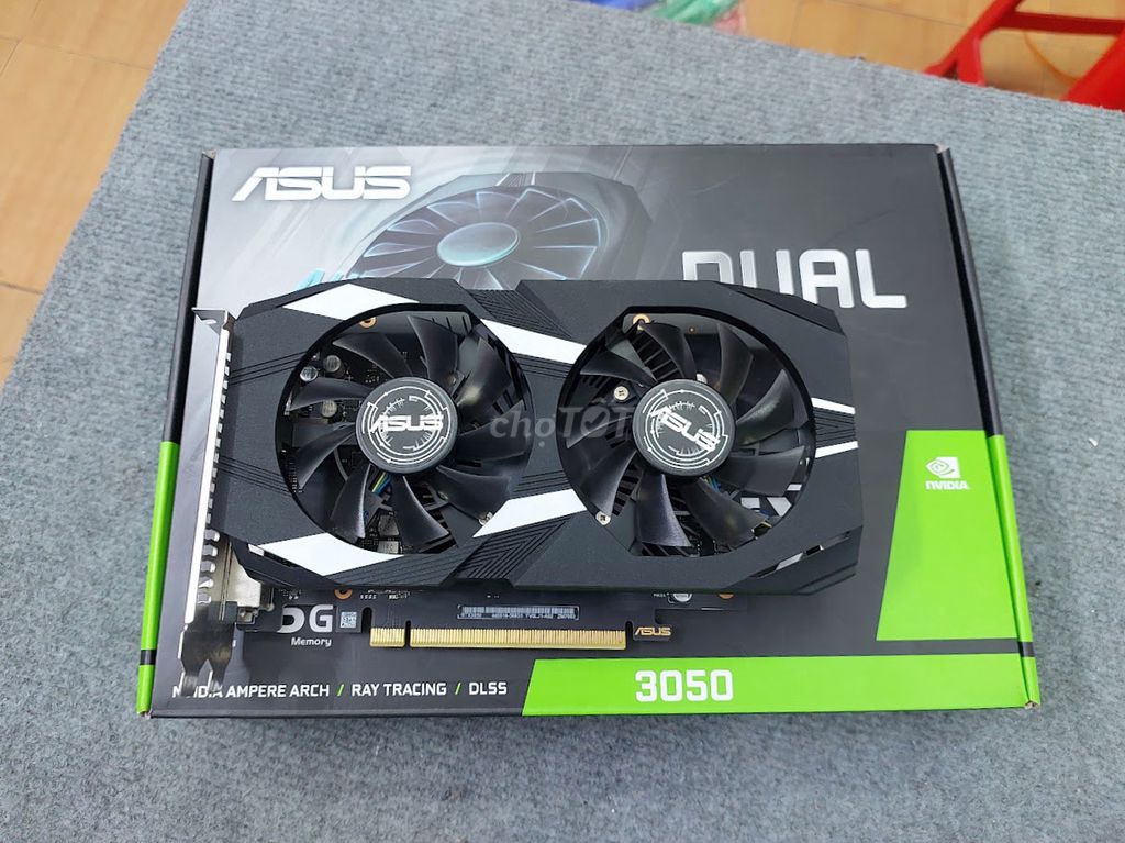 Card Asus RTX 3050 6Gb D6 còn BH 02/2028 hàng đẹp. Mua bán Linh kiện (RAM, Card...) tại Quận Đống Đa Hà Nội được đăng bởi Hoàng Tiến hình 1
