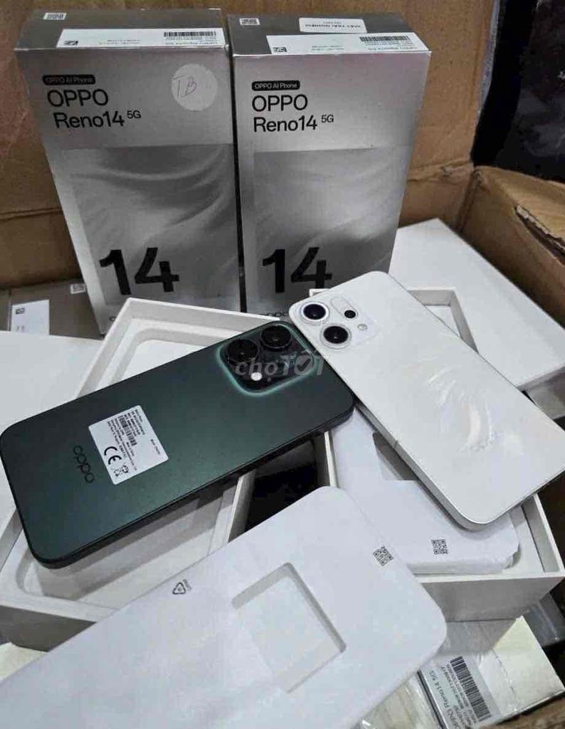 OPPO Reno14 5G 12GB/512GB Trắng/Xanh. Mua bán Điện thoại tại Quận 10 Tp Hồ Chí Minh được đăng bởi Thế giới phone hình 1