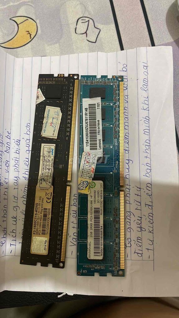RAM G.Skill DDR3 4GB. Mua bán Linh kiện (RAM, Card...) tại Huyện Gia Lộc Hải Dương được đăng bởi trần  hình 1