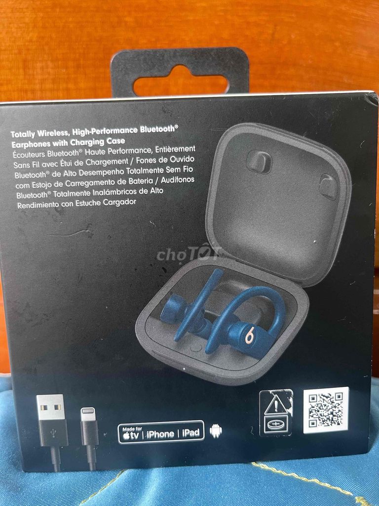 Tai nghe Beats Powerbeats Pro Xanh. Mua bán Tivi, Âm thanh tại Thành phố Đà Lạt Lâm Đồng được đăng bởi Minh Tri Phan hình 1