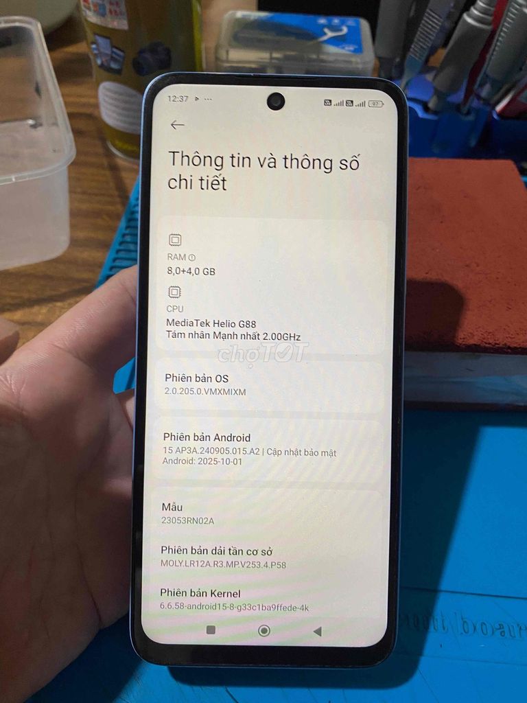 Xiaomi Redmi 12 128GB Xanh. Mua bán Điện thoại tại Quận Sơn Trà Đà Nẵng được đăng bởi hùng hình 1