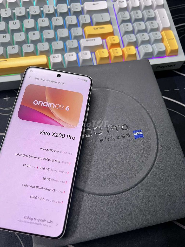 Vivo X200 Pro 256GB Titan Gl. Mua bán Điện thoại tại Quận Liên Chiểu Đà Nẵng được đăng bởi  Trình hình 1
