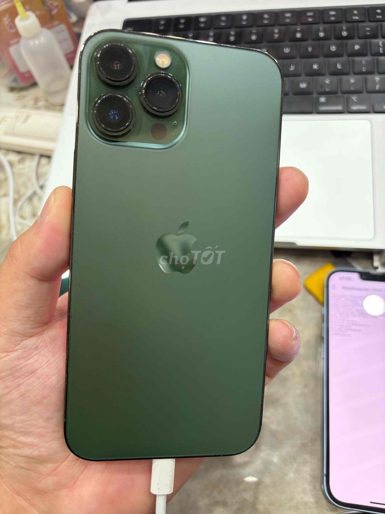 iPhone 13 Pro Max 128GB Xanh VN/A. Mua bán Điện thoại tại Huyện Thanh Trì Hà Nội được đăng bởi Đoàn Xuân Tùng hình 1