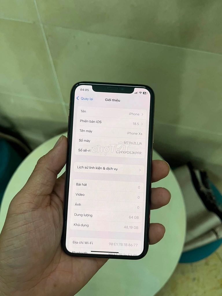Apple iPhone Xs 64GB Vàng Đã sử dụng. Mua bán Điện thoại tại Quận Tân Phú Tp Hồ Chí Minh được đăng bởi Hội Đồ Điện Tử hình 1