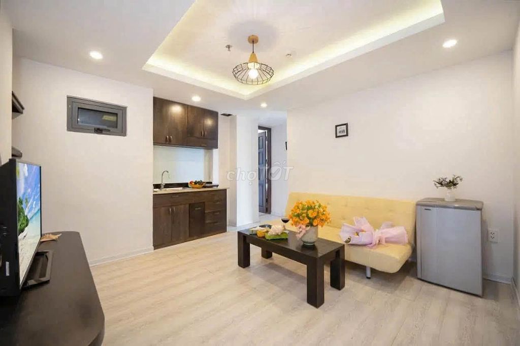 Cho thuê căn hộ 2PN Lê Quang Đạo Mỹ An, có hồ bơi tầng thượng