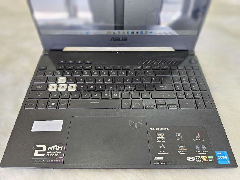  Lap Top ASUS TUF Dash F15 i5-12450H 8GB/512GB. Mua bán Laptop tại Quận Ninh Kiều Cần Thơ được đăng bởi Thinhmobile Cần thơ  hình 1