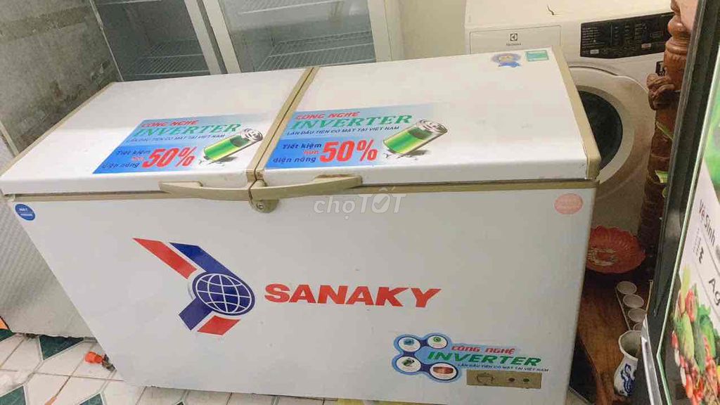 Tủ đông sanaky inverter 400 lít. đông mát. Mua bán Tủ lạnh tại Quận 12 Tp Hồ Chí Minh được đăng bởi Linh Hương hình 1