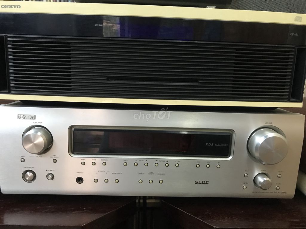 Amply Denon DRA-700AE giảm giá cho bà con chơi. Mua bán Tivi, Âm thanh tại Quận 3 Tp Hồ Chí Minh được đăng bởi BA 6000 hình 1
