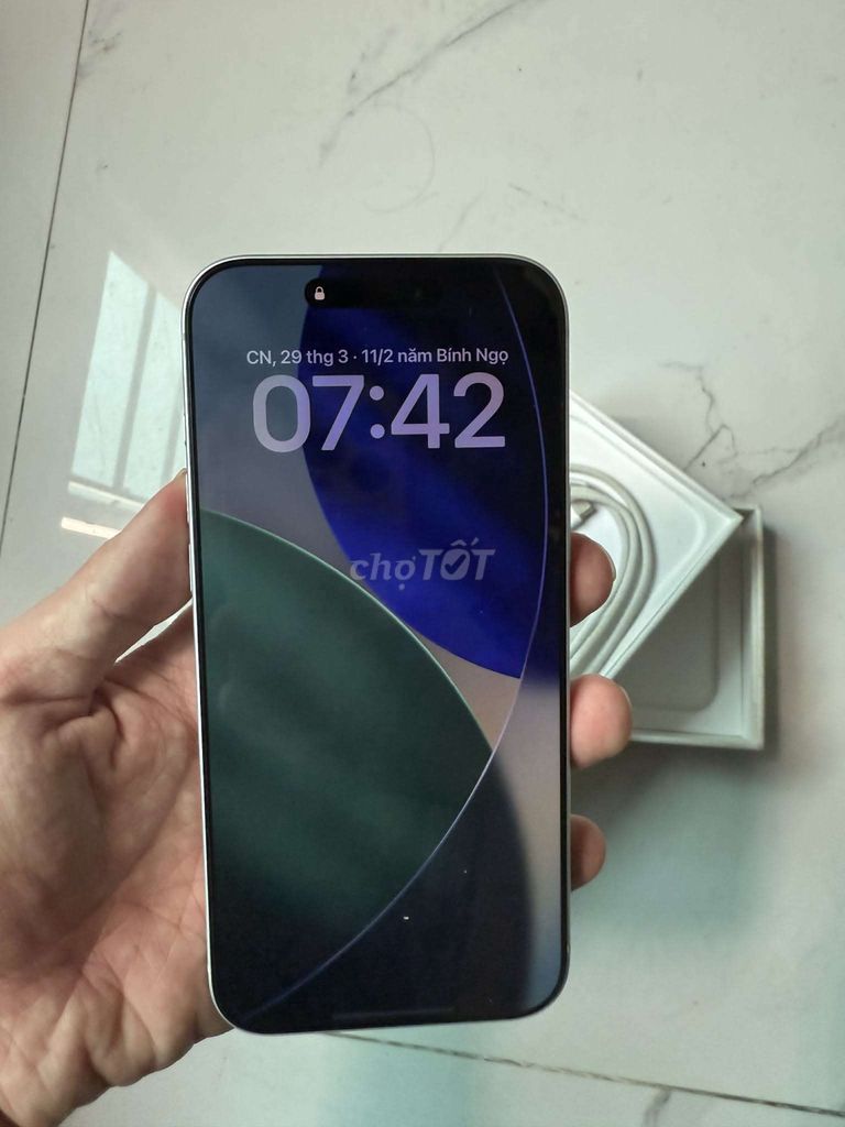 iPhone 17 Pro Max Bạc. Mua bán Điện thoại tại Quận Hoàng Mai Hà Nội được đăng bởi Tên chưa cung cấp hình 1
