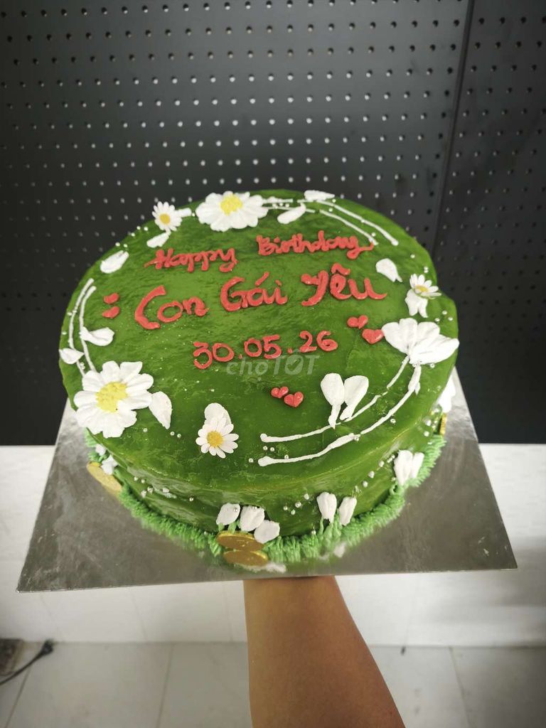 Bánh kem Lá dứa Sinh nhật Xanh lá. Mua bán Đồ ăn, thực phẩm và các loại khác tại Quận Bình Tân Tp Hồ Chí Minh được đăng bởi Xiu Tre Tran hình 1