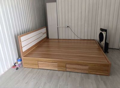 GIƯỜNG MDF GỖ CÔNG NGHIỆP 1M8*2M. Mua bán Giường, chăn ga gối nệm tại Quận 5 Tp Hồ Chí Minh được đăng bởi Tủ nhựa đài loan hoàng quân