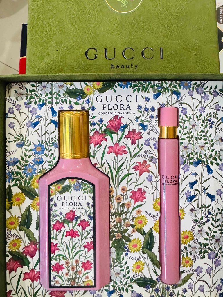 Set nước hoa Gucci Flora 50ml và 10ml lăn. Mua bán Nước hoa tại Huyện Thống Nhất Đồng Nai được đăng bởi vu thi ngoc tuyet hình 1