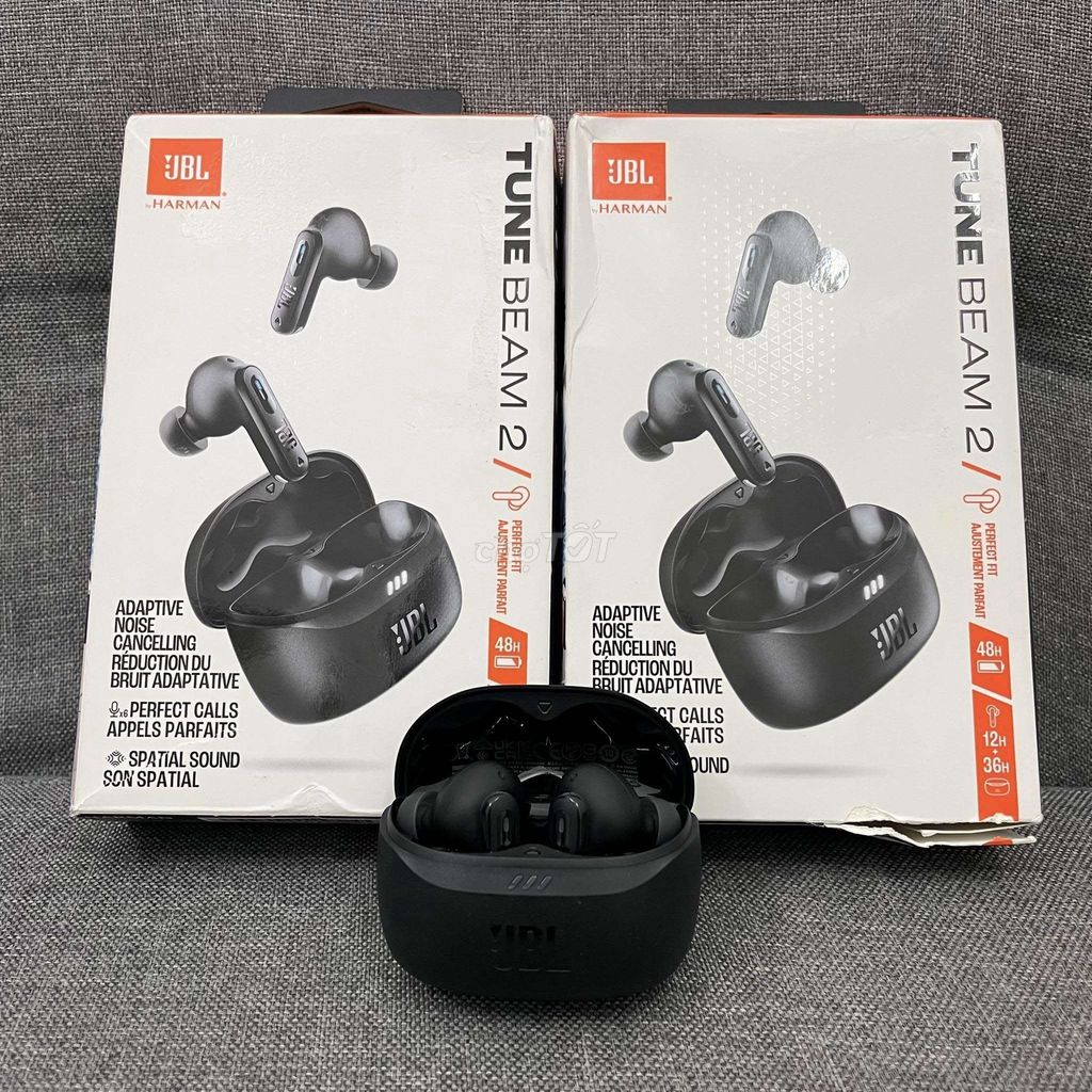 Tai nghe không dây JBL Tune Beam 2 Đen Like new. Mua bán Tivi, Âm thanh tại Huyện Mê Linh Hà Nội được đăng bởi NAD Tech hình 1