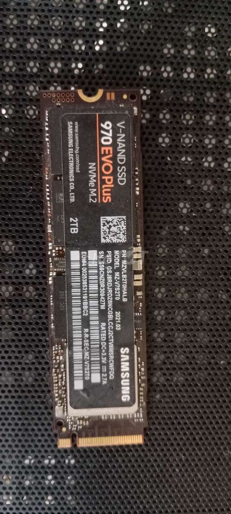 SSD Samsung 970 Evo Plus 2TB NVMe M.2. Mua bán Linh kiện (RAM, Card...) tại Quận Thanh Khê Đà Nẵng được đăng bởi văn duy hình 1