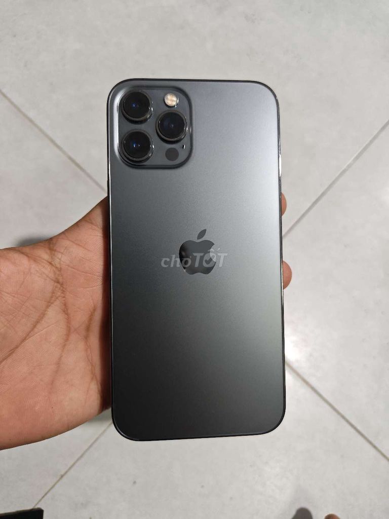 Apple iPhone 12 Pro Max 128GB Xám Titan. Mua bán Điện thoại tại Quận Bình Tân Tp Hồ Chí Minh được đăng bởi Phúc hình 1